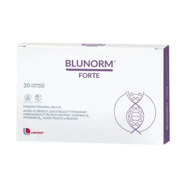 Blunorm Forte Integratore Per Il Benessere Del Microcircolo 20 Compresse
