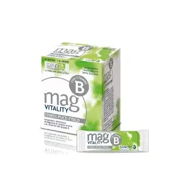 Sanofi Aventis Linea Vitamine e Minerali Mag Vitality Integratore 30 Buste Oro