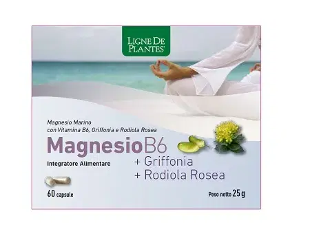 Natura Service Magnesio B6 + Griffonia + Rodiola 60 Capsule