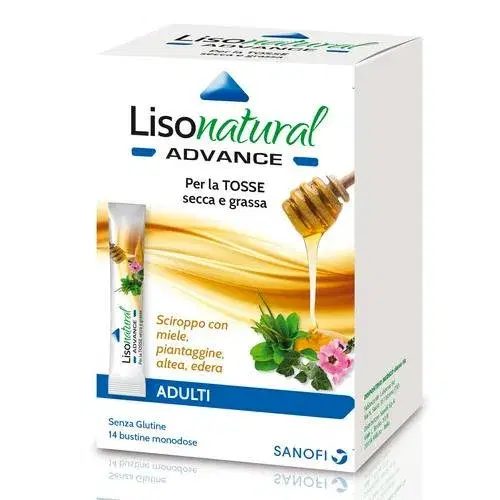 Sanofi Linea Dispositivi Medici Lisonatural Advance Adulti Tosse Mista 14 Buste