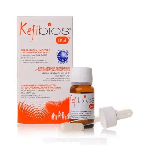 Kefibios Linea Intestino Sano Integratore Alimentare Fermenti Lattici Vivi 6 ml
