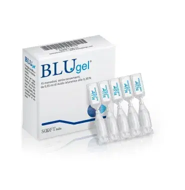 Sooft Italia Linea Salute degli Occhi Blu Gel A Collirio 15 Flaconcini Monodose
