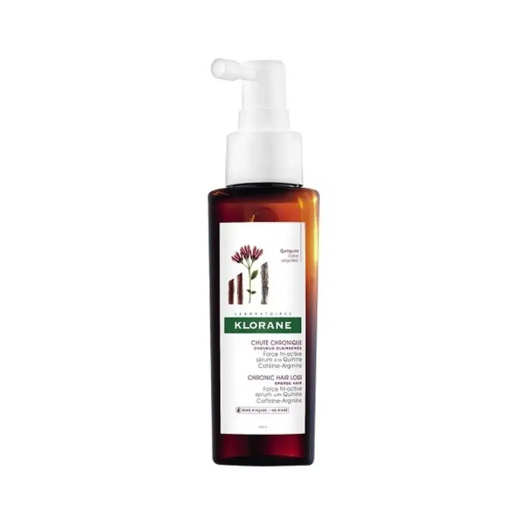Klorane Fortificante Tri-Attivo Anti-Caduta Cronica alla Chinina 100 ml