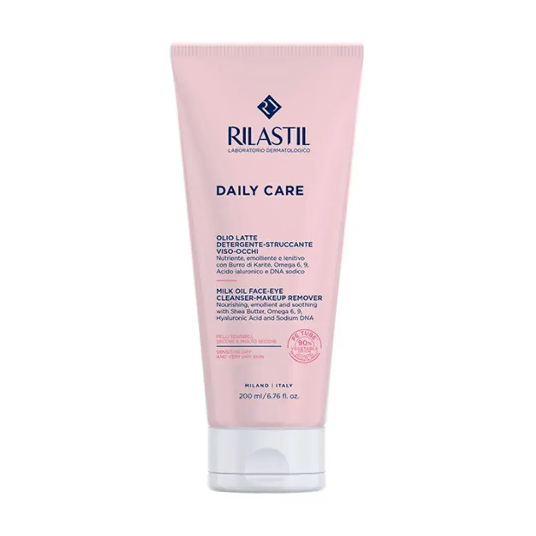 Rilastil Daily Care Olio Latte Detergente Struccante Viso e Occhi 200 ml