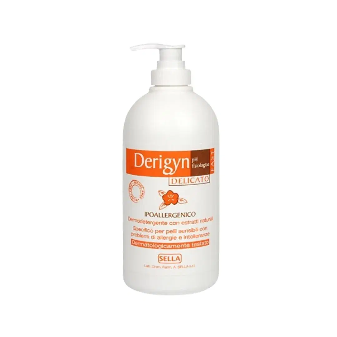 Derigyn Delicato Fast Detergente Intimo Ipoallergenico Estratti Naturali 500ml