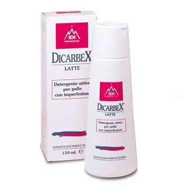 IDI Farmaceutici Linea Cosmetica DicarbeX Latte Detergente Riequilibrante 150 ml