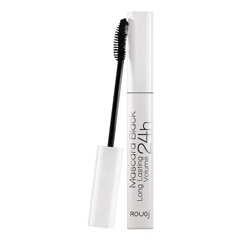 Rougj Linea Make-up Delicato Mascara 24H Long Lasting Lunga Durata 10 ml Nero