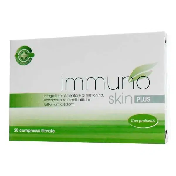 Morgan Pharma Linea Difese Immunitarie Immuno Skin Plus Integratore 20 Compresse