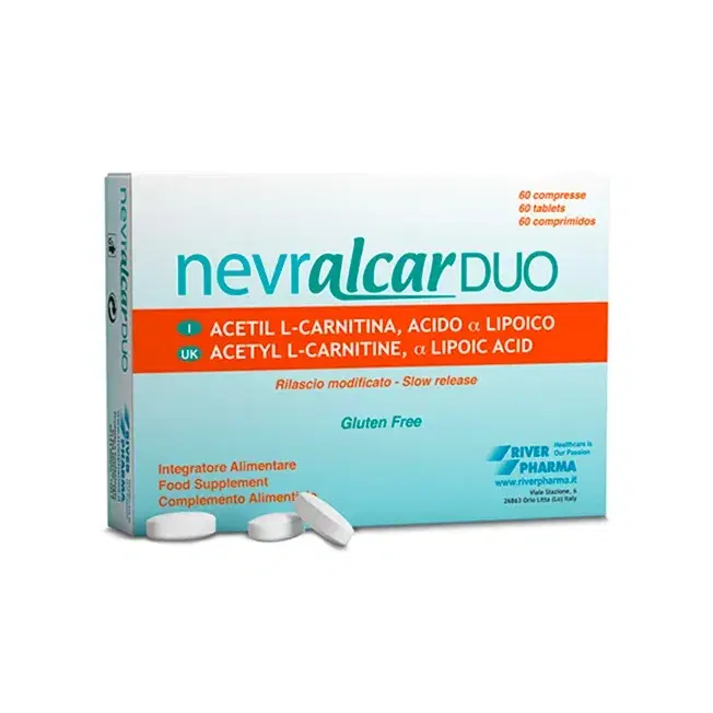 River Pharma Linea Sistema Nervoso NevralcarDuo Integratore 60 Compresse