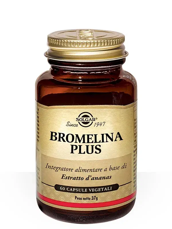 Solgar Linea Microcircolo Cellulite Bromelina Plus 30 Tavolette