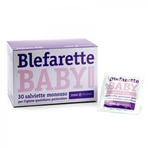 Blefarette Baby Salviette Oculari Monouso per l'Igiene Perioculare 30 Pezzi
