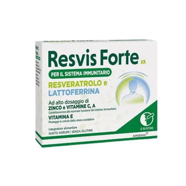 Resvis Forte XR Integratore Alimentare per le Difese Immunitarie 12 Bustine