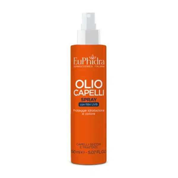 Euphidra Ka Olio Solare Protettivo per Capelli Spray 150 ml