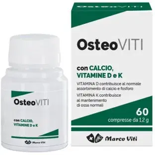 Osteoviti Integratore Vitamine D e K 60 Compresse