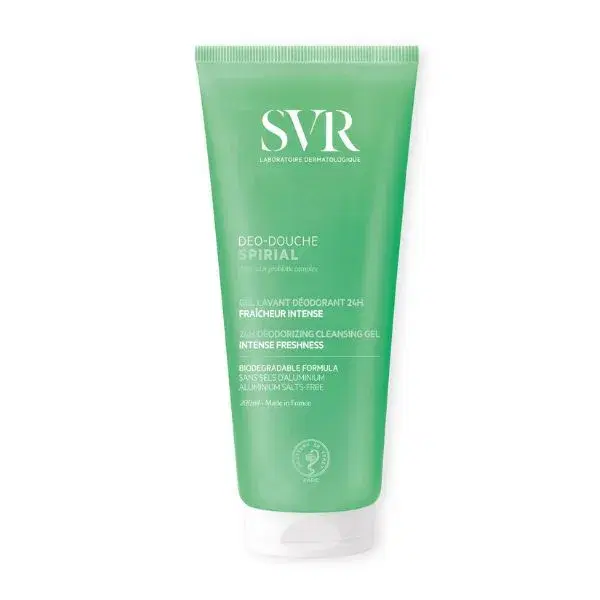 SVR Spirial Gel Doccia Detergente e Deodorante Freschezza Intensa 200 ml