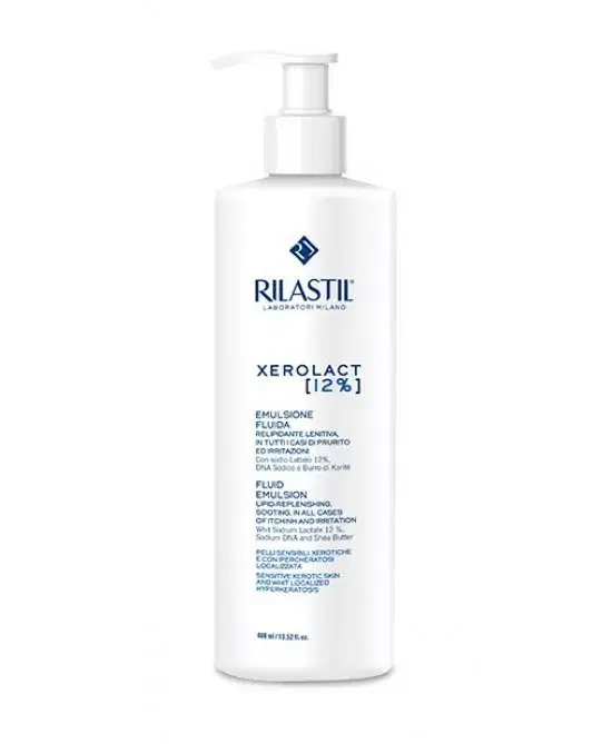 Rilastil Linea Xerolact Pelle Xerotica Emulsione Fluida 12% Sodio Lattato 250 ml
