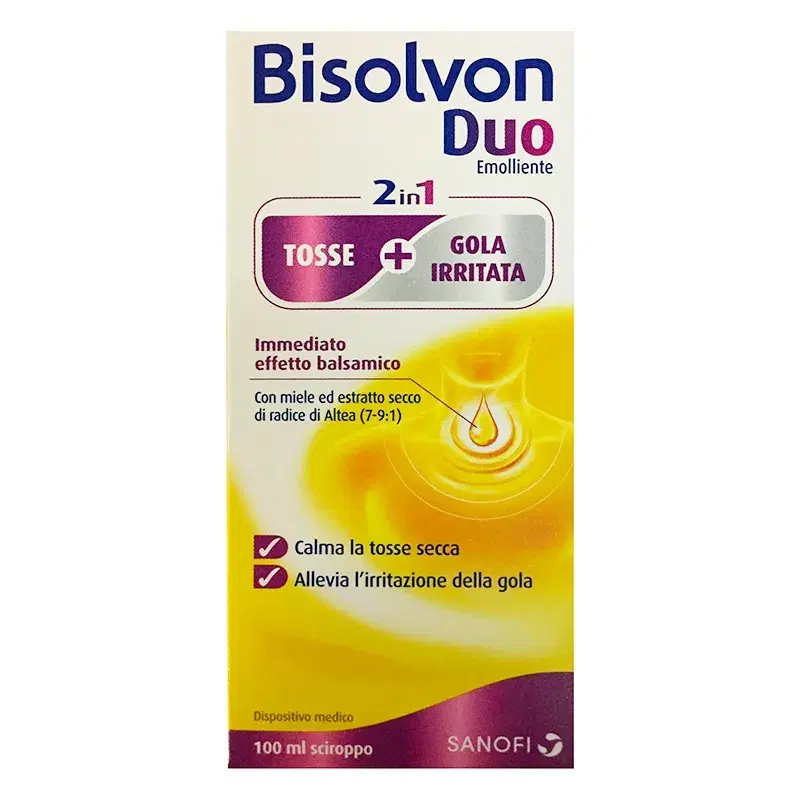 Bisolvon Duo 2in1 Tosse Secca + Gola Irritata 100 ml