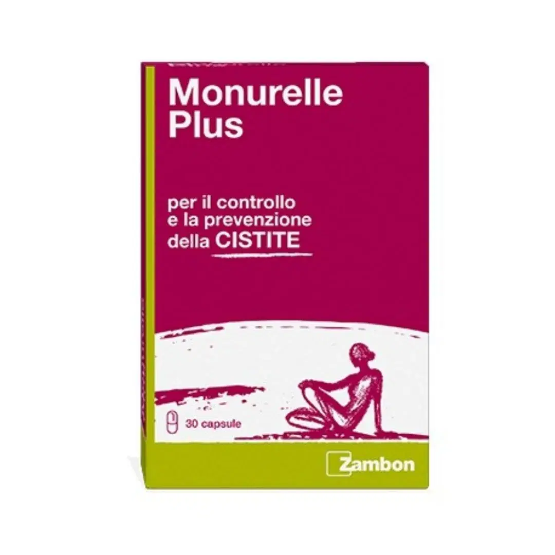 Zambon Monurelle Plus Integratore Apparato Urinario e Cistite 30 Capsule