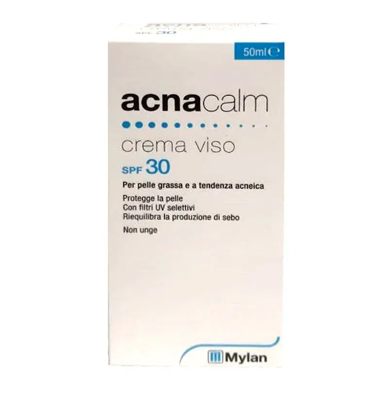 Mylan Linea Cosmetica Acnacalm Crema Idratante Viso Pelle Grassa 50 ml