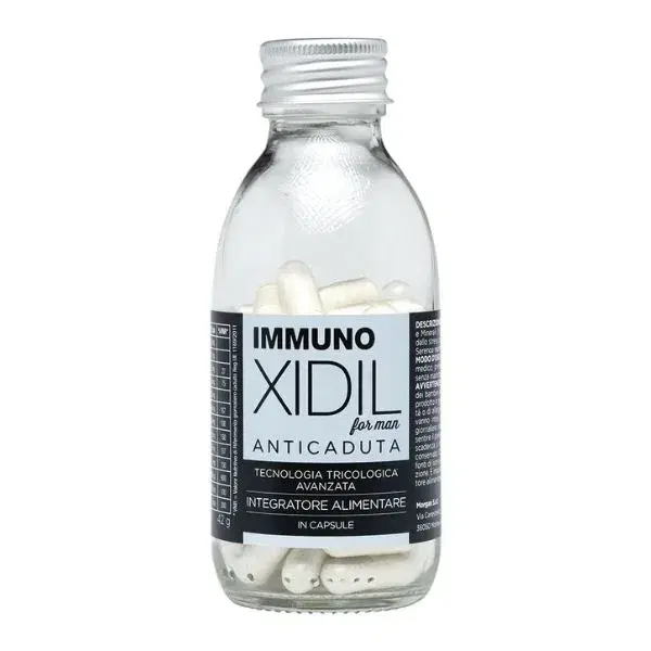 Immunoxidil Uomo Integratore Anticaduta Per Capelli 60 Capsule