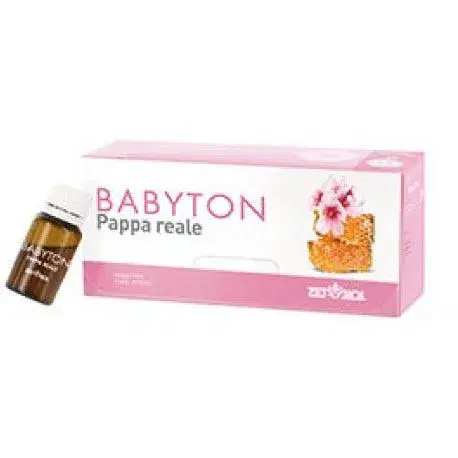 Babyton Pappa Reale Integratore per Bambini 12 Fiale da 10 ml