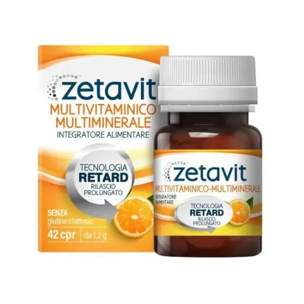Zetavit Multivitaminico Multiminerale Integratore 42 Compresse