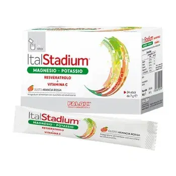 Italstadium Magnesio Potassio Vitamina C 24 Stick