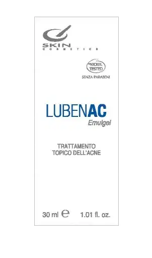 Skin Cosmetics Lubenac Emulgel Trattamento Topico Acne 30 Ml