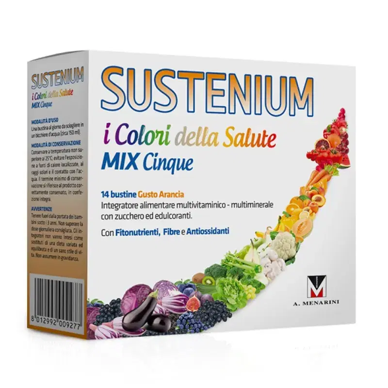 Sustenium Colori della Salute Mix 5 Integratore 14 Buste