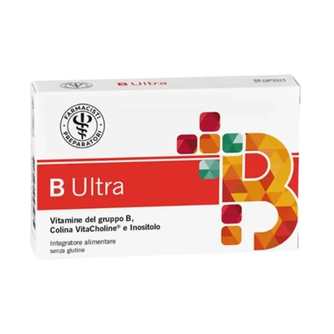 Unifarco B Ultra Integratore Per La Stanchezza e l'Affaticamento 30 capsule