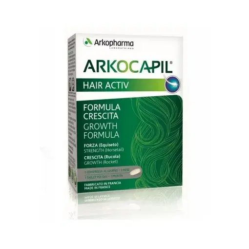 Arkocapsule Linea Capelli Arkocapil Hair Activ Integratore 3 x 30 Compresse