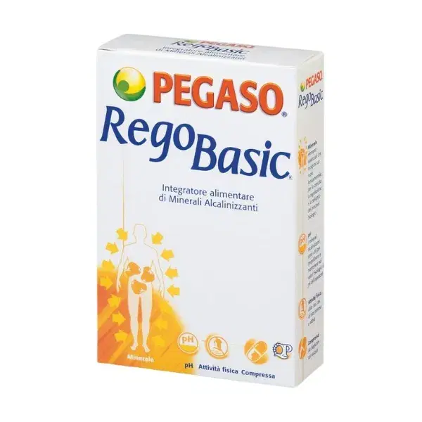 Pegaso Linea Alcalinizzante RegoBasic Integratore Alimentare 60 Compresse