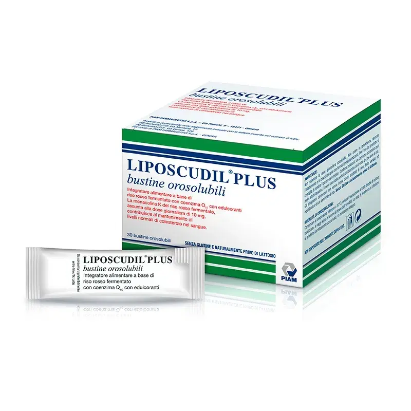 Piam Linea Colesterolo Liposcudil Plus Integratore 30 Buste Oro