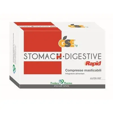GSE Stomach Digestive Rapid 24 Compresse Masticabili