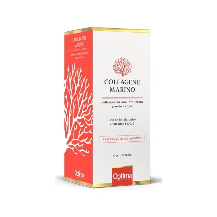 Optima Collagene Marino Liquido Integratore Benessere Pelle Unghie e Capelli 500