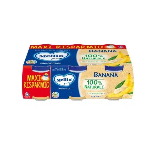 Mellin Omogeneizzato Banana 6x100g