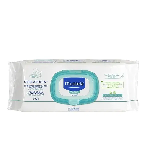 Mustela Stelatopia Salviette 50 Pezzi