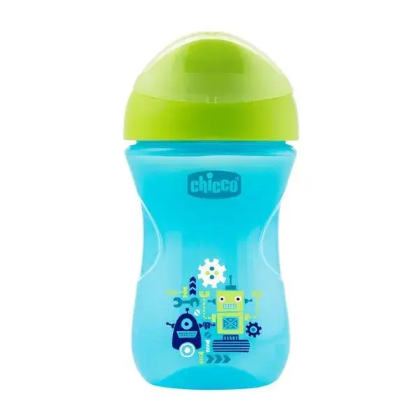 Chicco Tazza Easy Cup Azzurra 12 Mesi+ 266 ml
