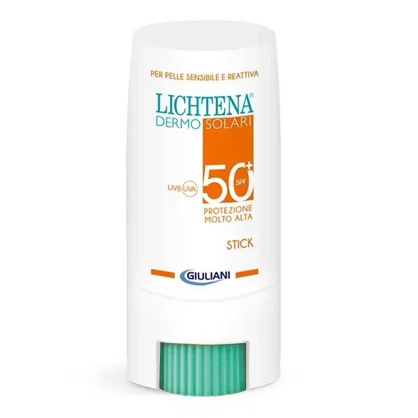 Lichtena Dermosolari SPF50+ Stick per Pelli Sensibili ed Irritabili 8 ml