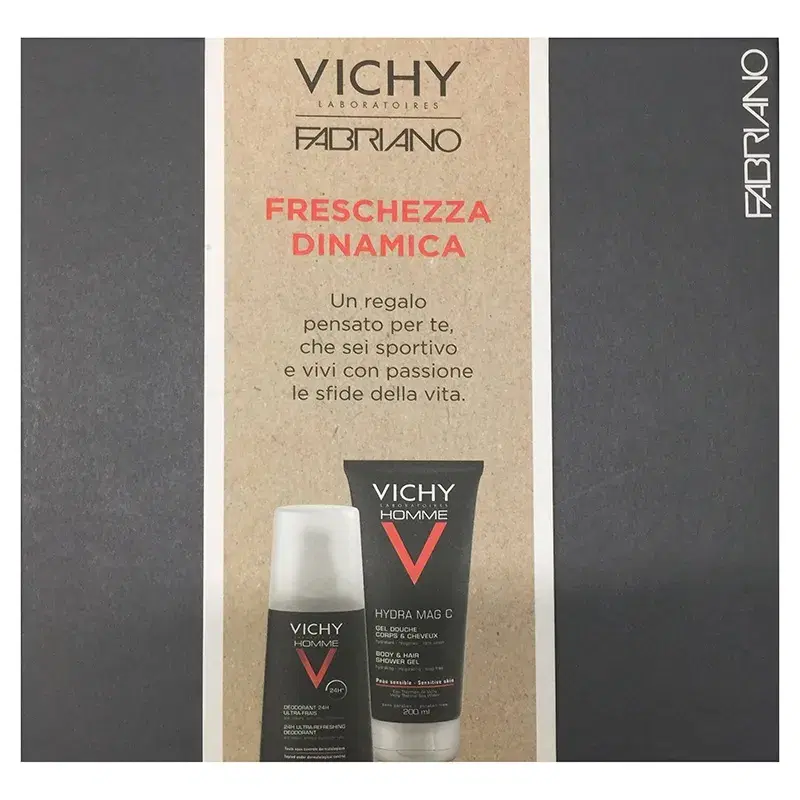 Vichy Linea Homme Hydra Mag C+ Gel Doccia Detergente + Deo Ultra Fresco 24h