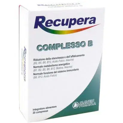 Recupera Complesso B 20 Compresse