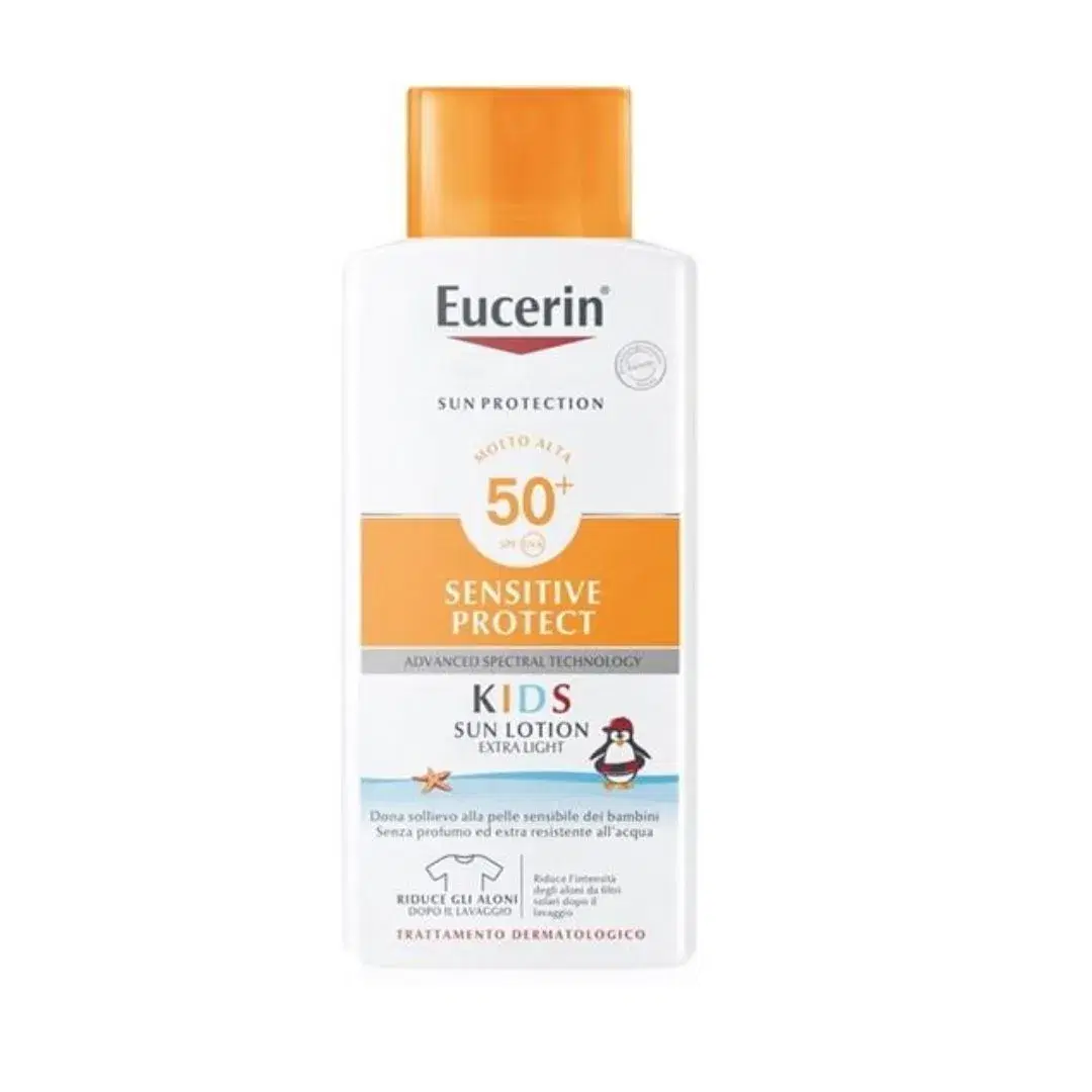 Eucerin Sun Sensitive Protect Lozione Solare Bambini Spf50+ 400 ml