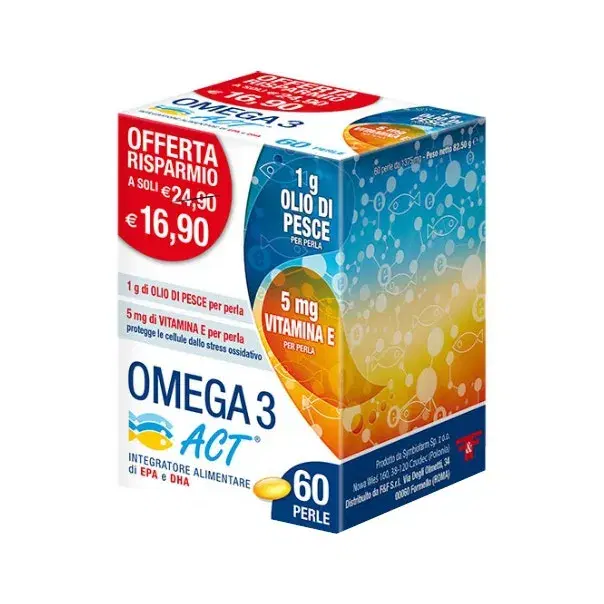 Omega 3 Act 1 Grammo 60 Perle