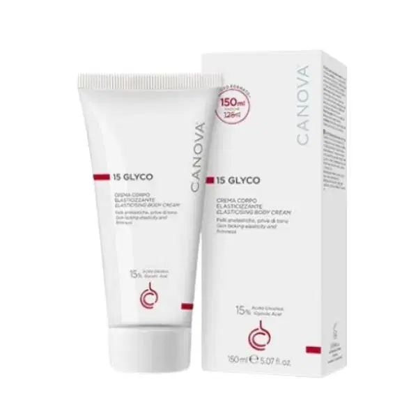 Canova 15 Glyco Crema Corpo Elasticizzante Dermostimolante Rassodante 150 ml