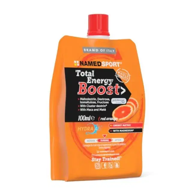Named Sport Total Energy Boost Red Orange 100ml