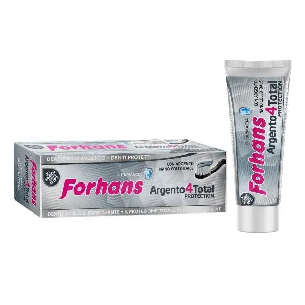 Forhans Dentifricio Silver 4 White 75 ml