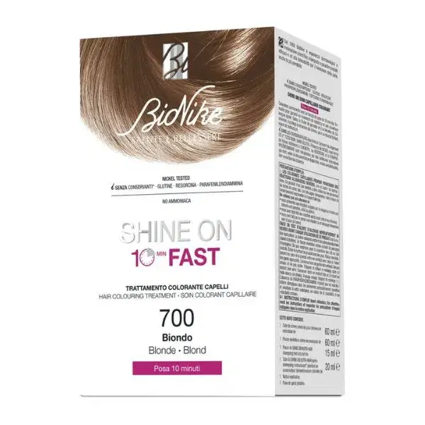 BioNike Shine ON Fast Tintura Trattamento 10 Minuti 700 Biondo