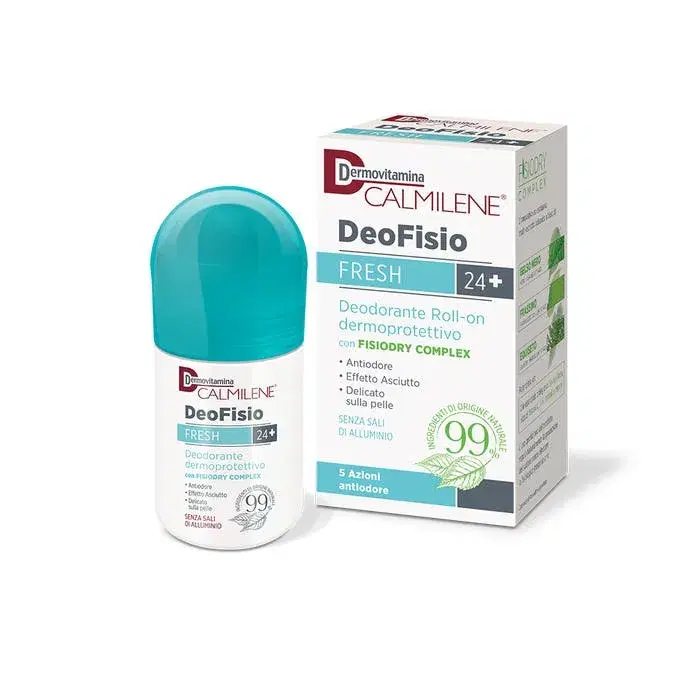 Dermovitamina Calmilene DeoFisio Fresh 24+ Deodorante Roll-On 75 ml
