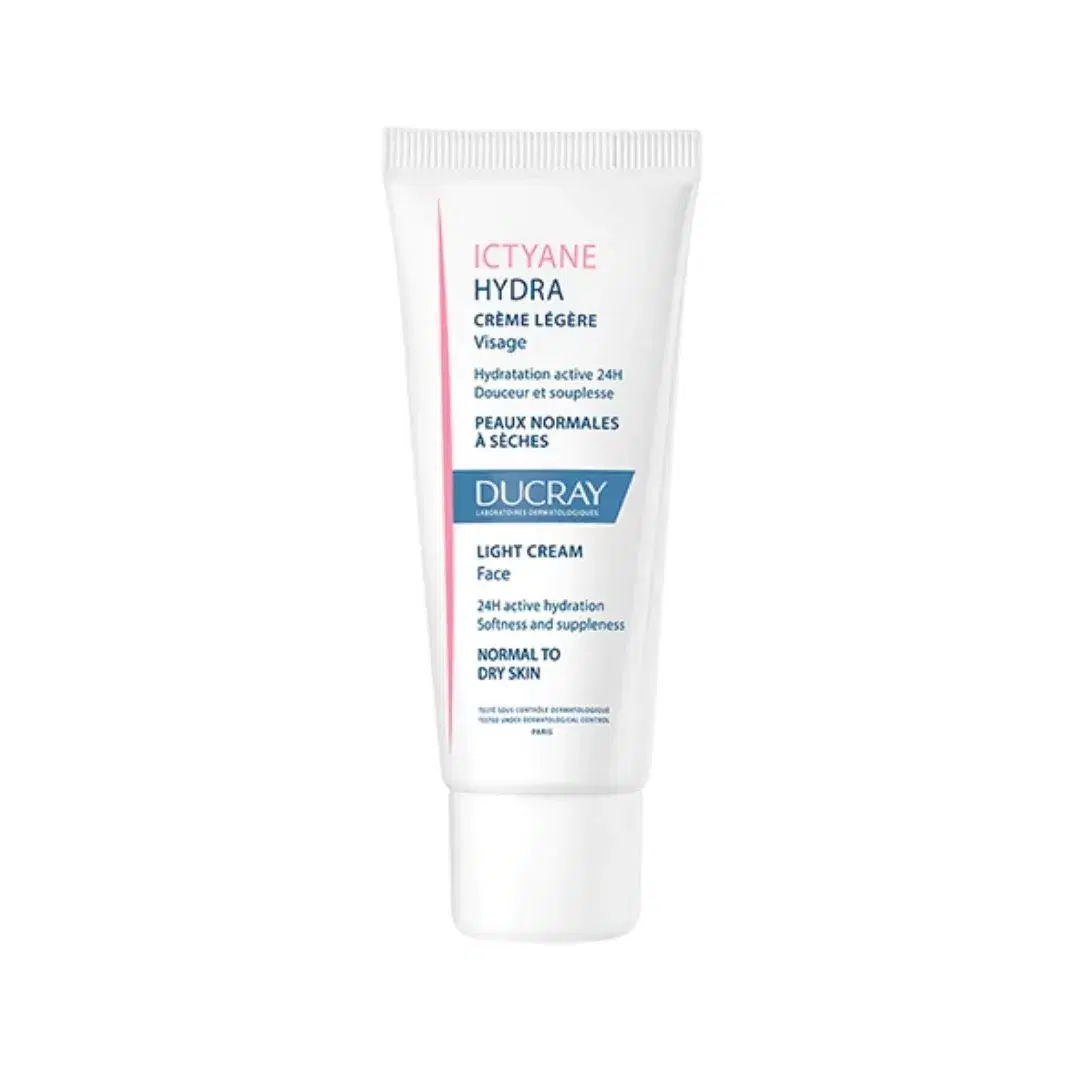 Ducray Ictyane Hydra Crema Leggera Secchezza Cutanea Viso 40 ml