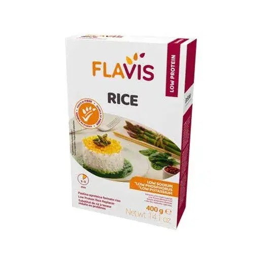 Mevalia Flavis Rice Riso Aproteico 400 g